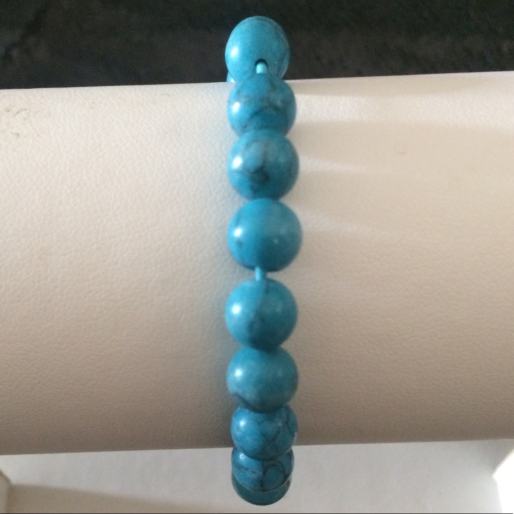 Imitation Turquoise Power Stretch Bracelet